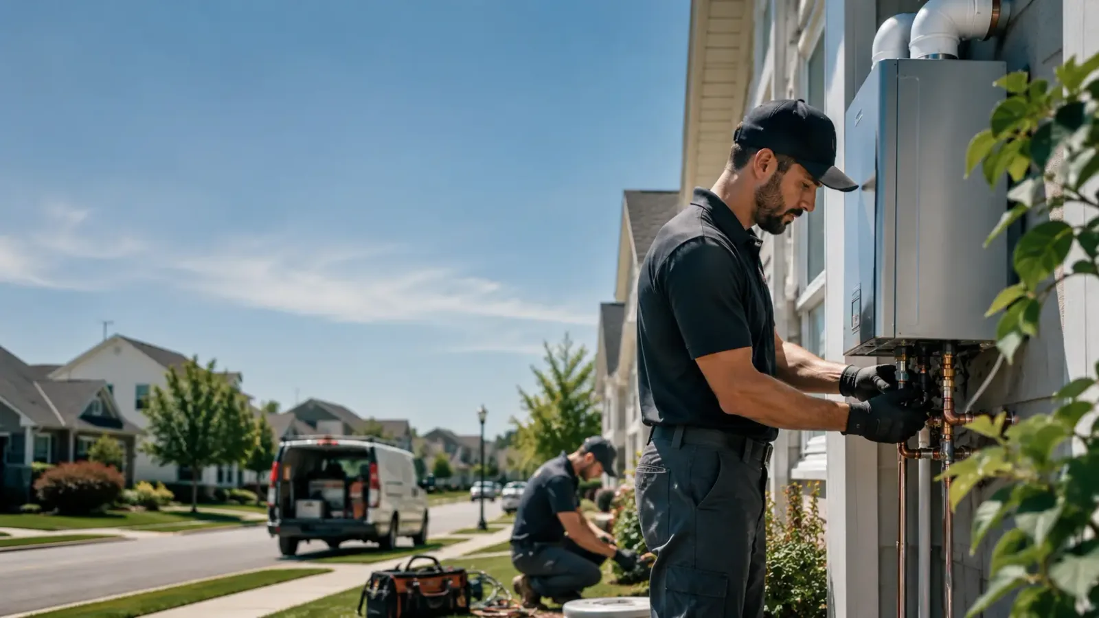 Tankless Water Heater Installation in Comfort, TX